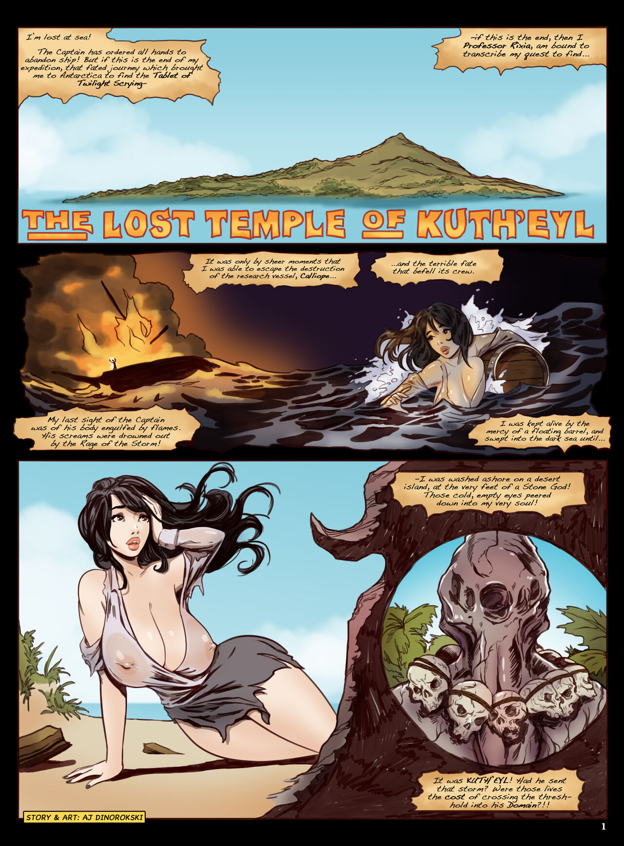 - The Lost Temple Of Kuth'Eyl: Part One page 1 full