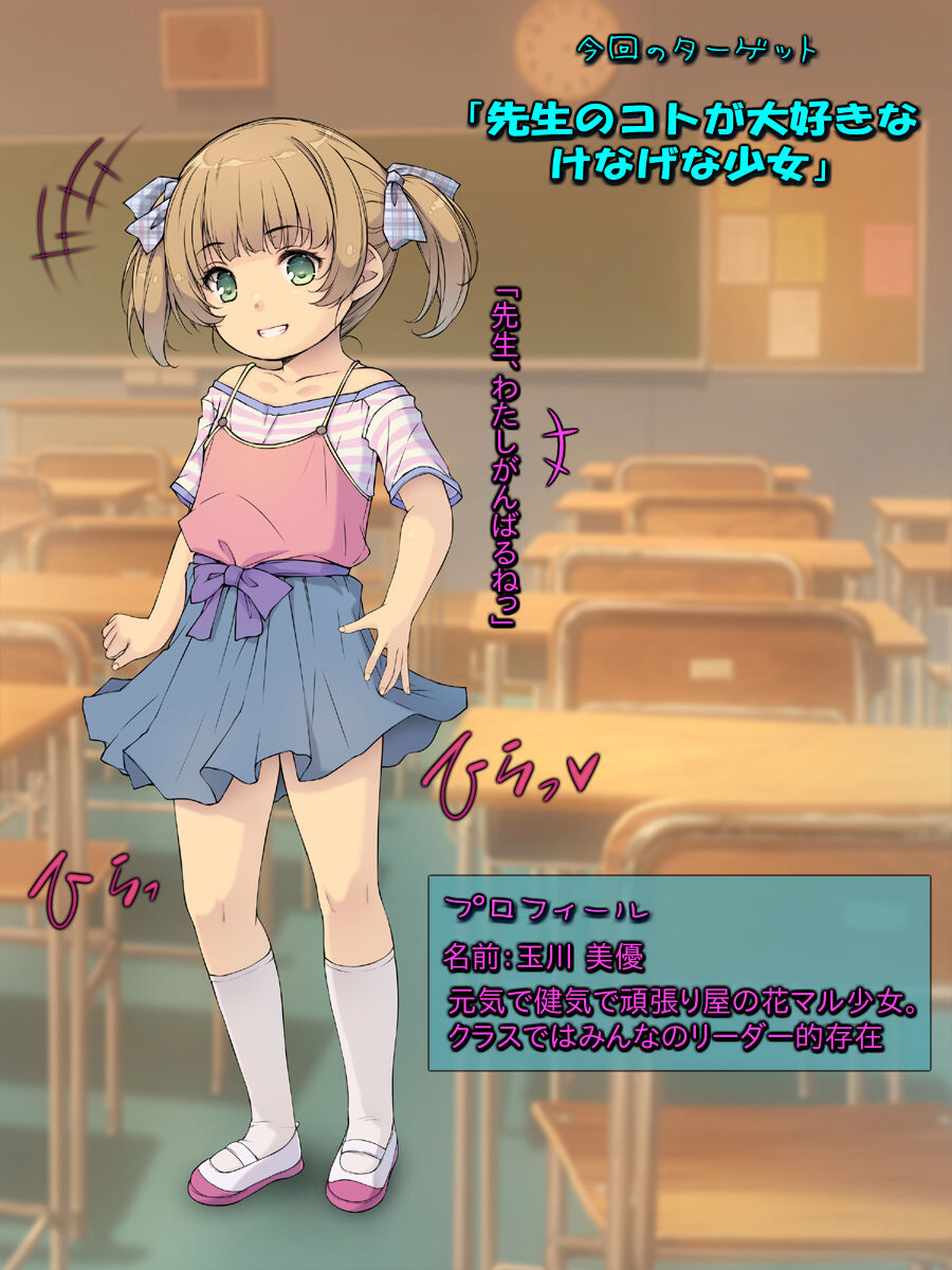 Chiisai Oshiego ga Daisuki na Kichiku Sensei "Lolicon Sensei wa Kubi Kakugo!" page 3 full