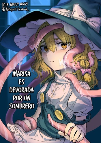 Marisa ga Boushi ni Taberarete | Marisa gets eaten by a hat cover