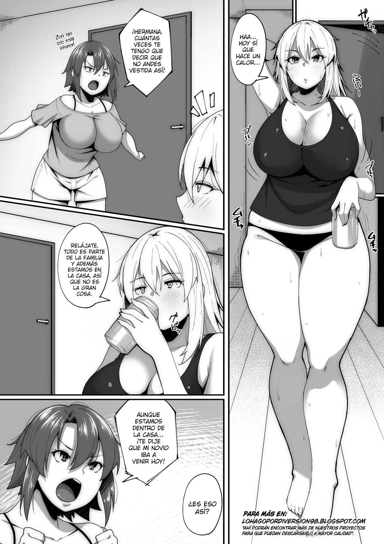 Ore wa Furoba de Kanojo no Ane ni Netorareru | ¡La Hermana De Mi Novia Me Sedució En El Baño Y Terminé Follandomela! page 2 full