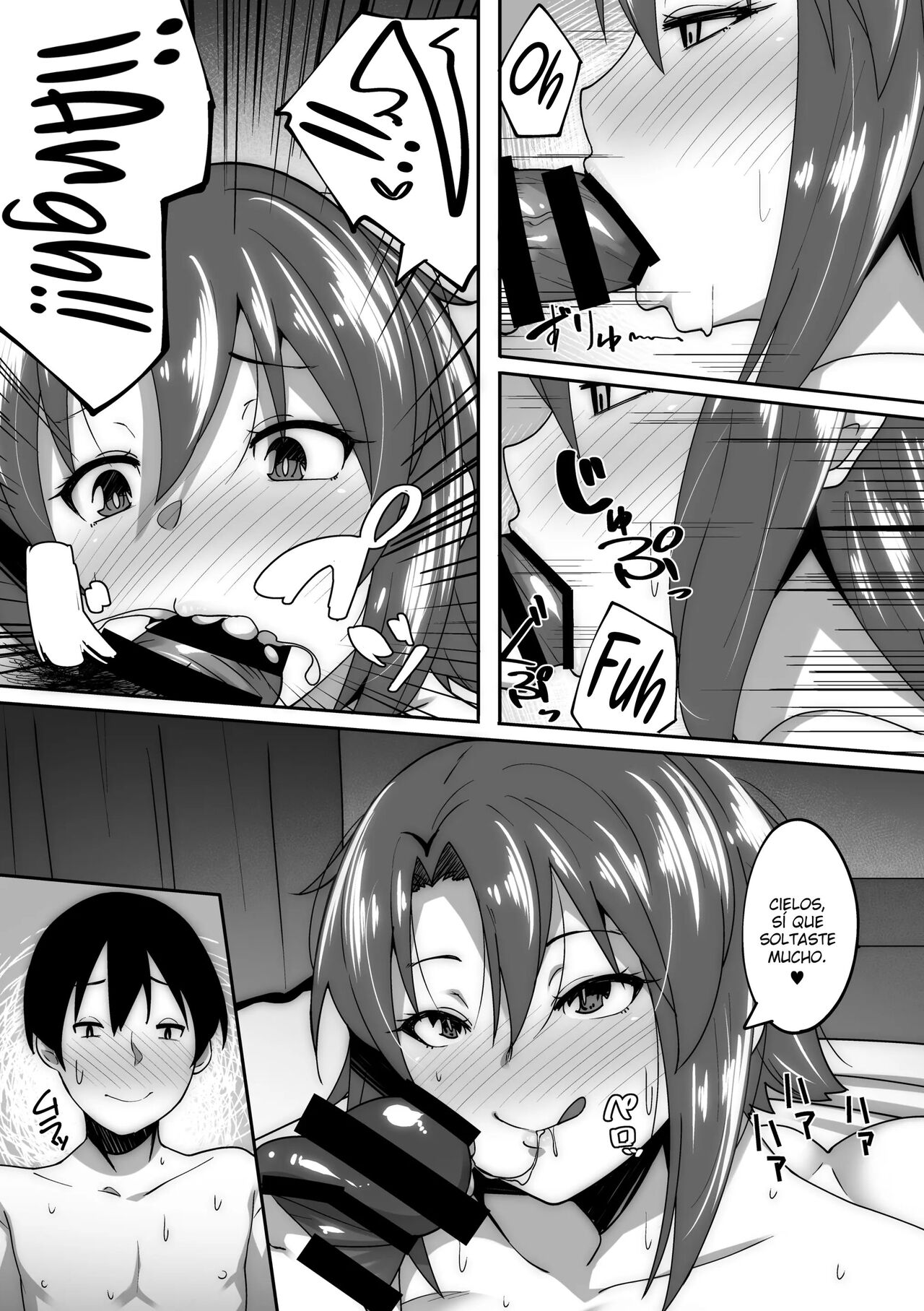 Ore wa Furoba de Kanojo no Ane ni Netorareru | ¡La Hermana De Mi Novia Me Sedució En El Baño Y Terminé Follandomela! page 9 full