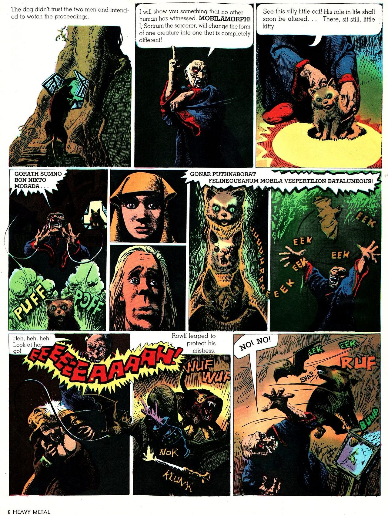 Rowlf   - Richard Corben page 4 full