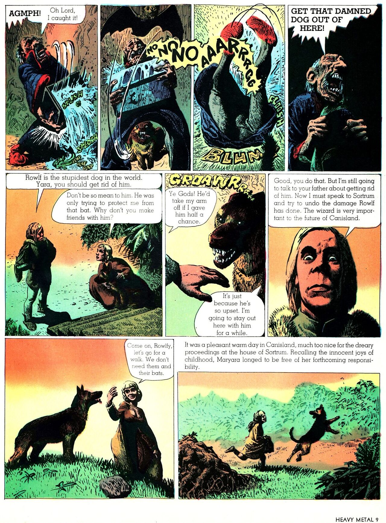 Rowlf   - Richard Corben page 5 full