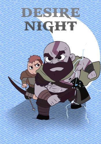 Desire Night – God of War cover