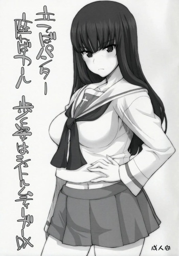 Tateba Panther Suwareba Karl Aruku Sugata wa Sturmtiger DX cover