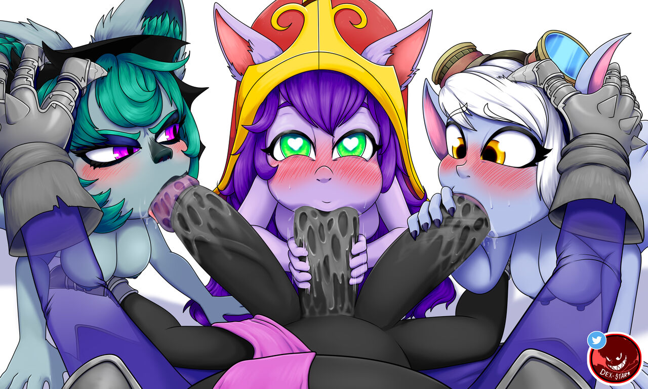 Yordles Triple Cumshot page 3 full