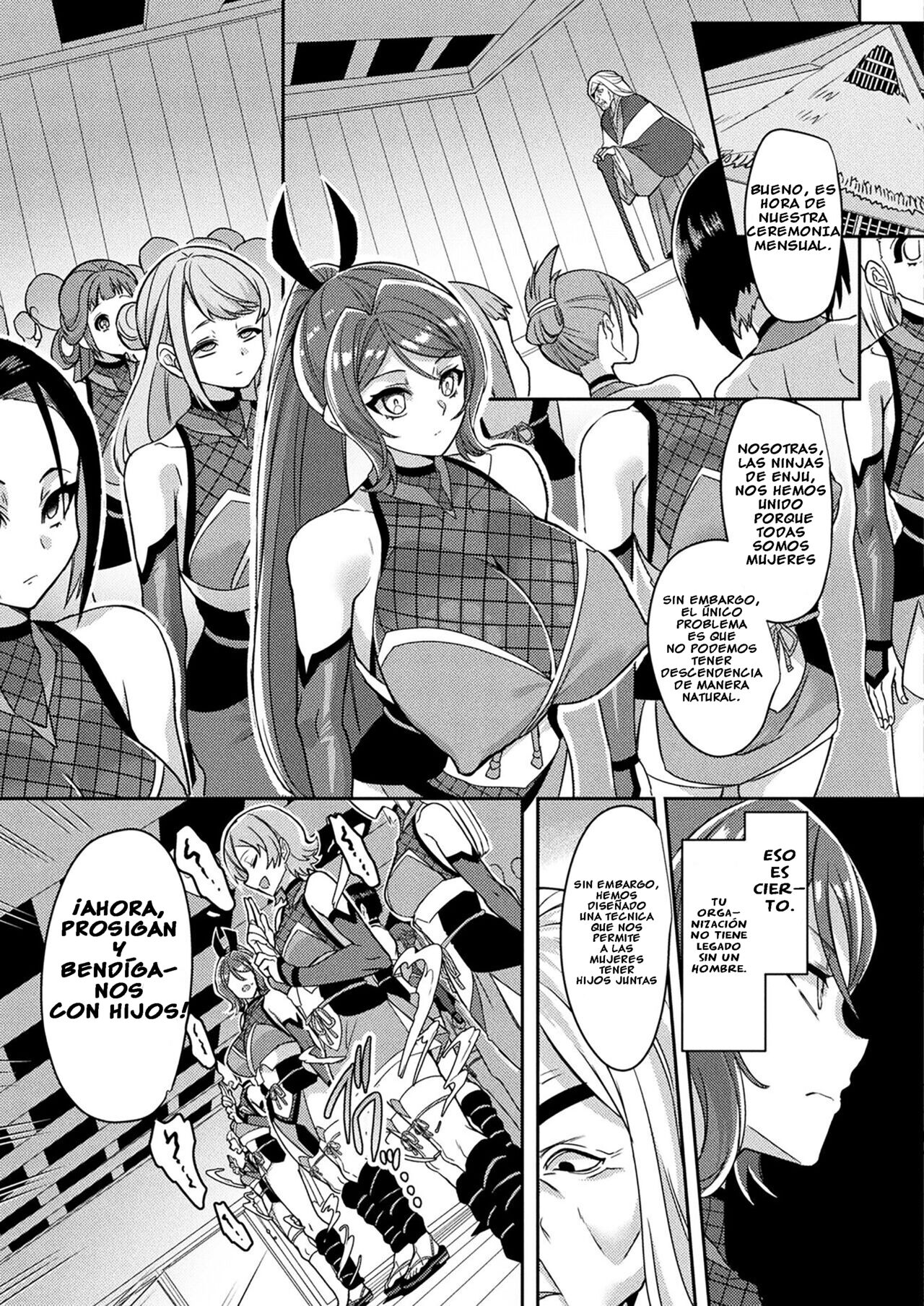 Kunoichi no Sato no Himitsu | El secreto de la aldea Kunoichi page 3 full