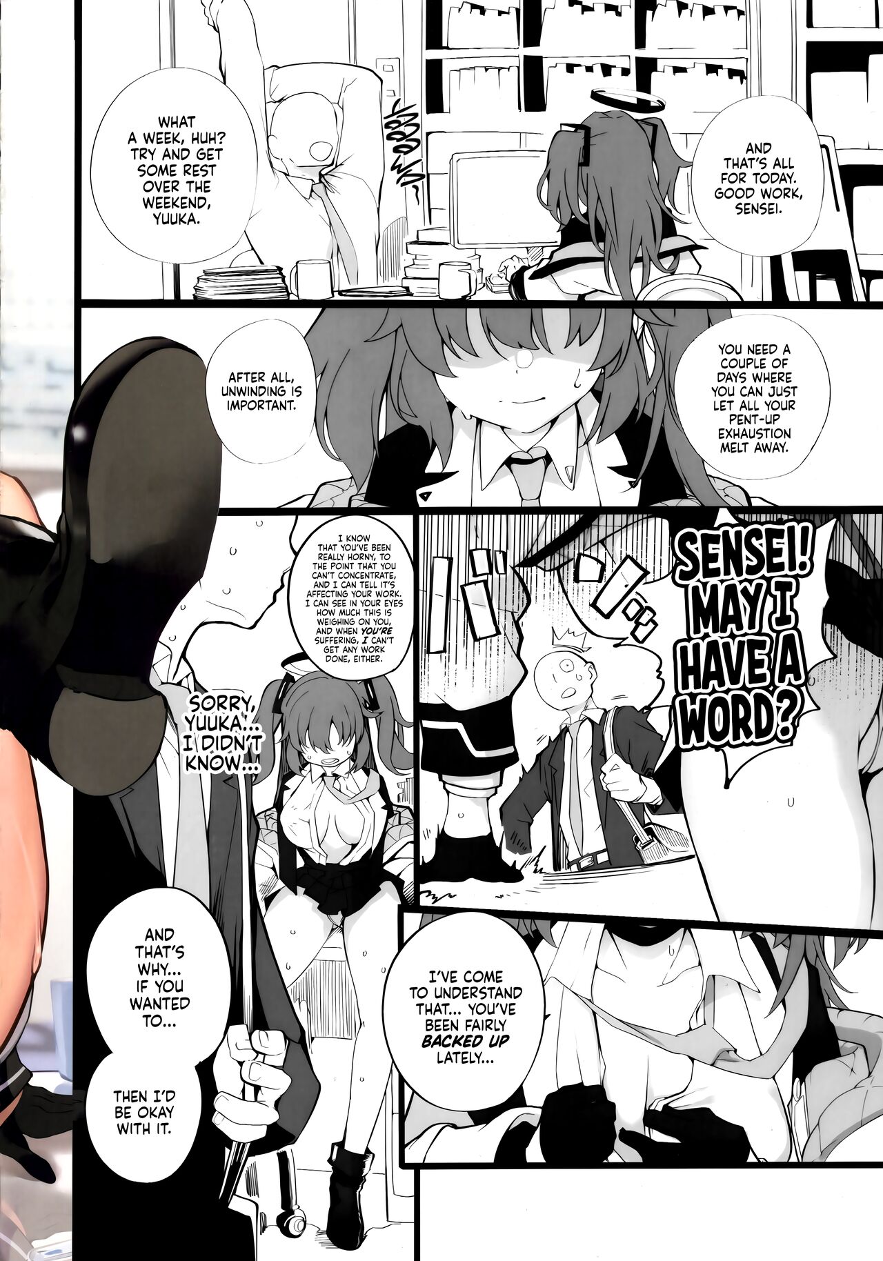 I’ll Handle Your Pent-Up Lust! Sensei! We Really Love You, So... We’ve Come Up With A Way To... Relieve You❤ page 3 full