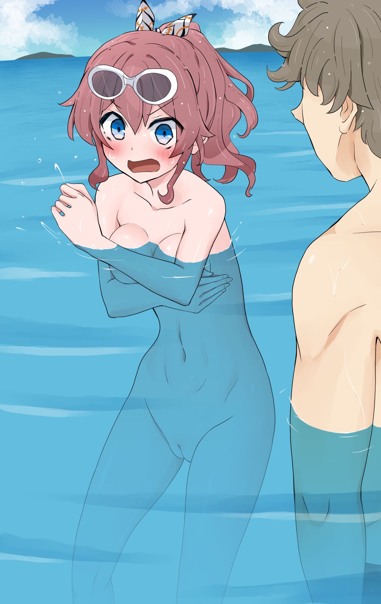 Saaya is naked below the shoulders + Textless + Bonus page 4 full