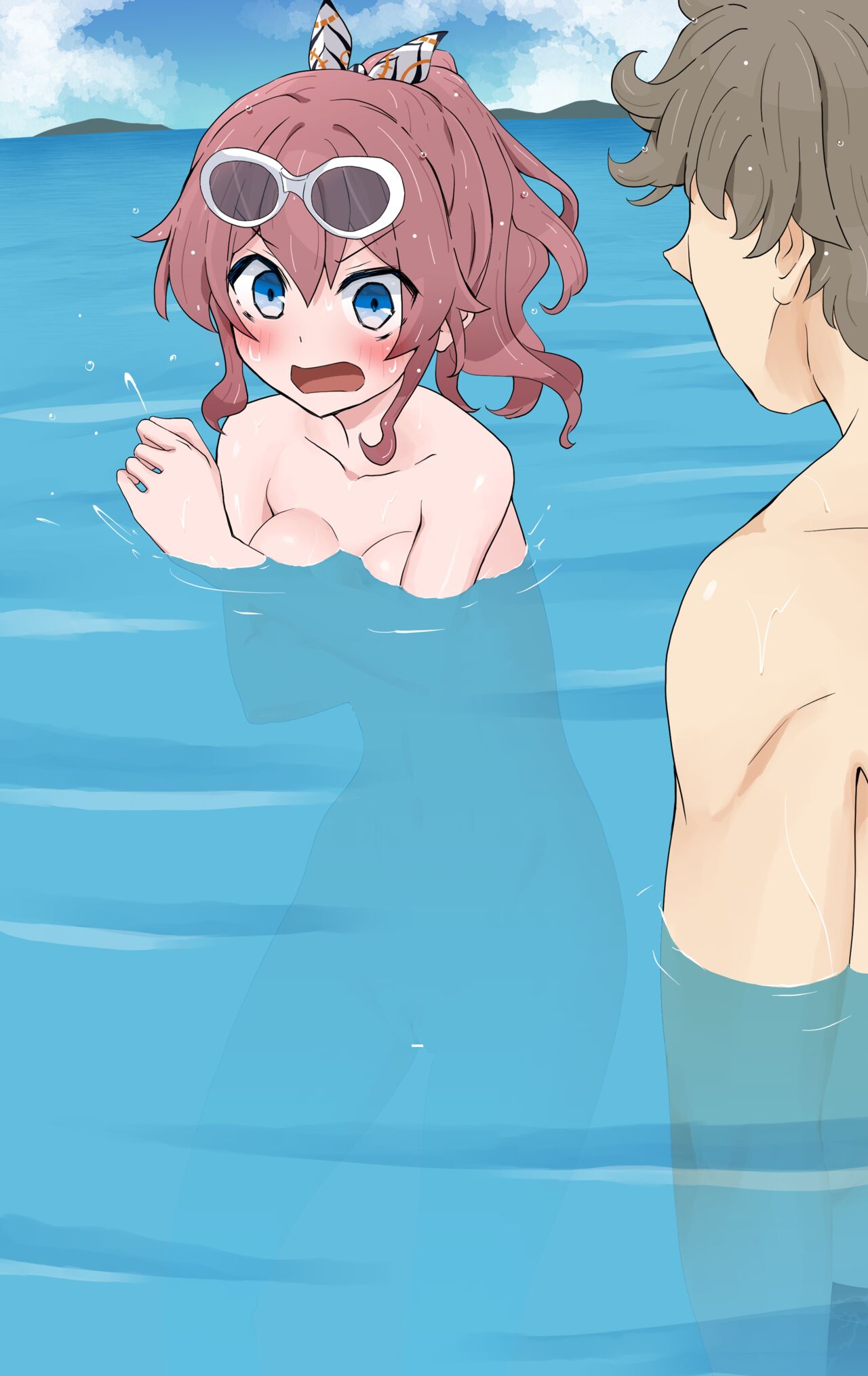 Saaya is naked below the shoulders + Textless + Bonus page 8 full