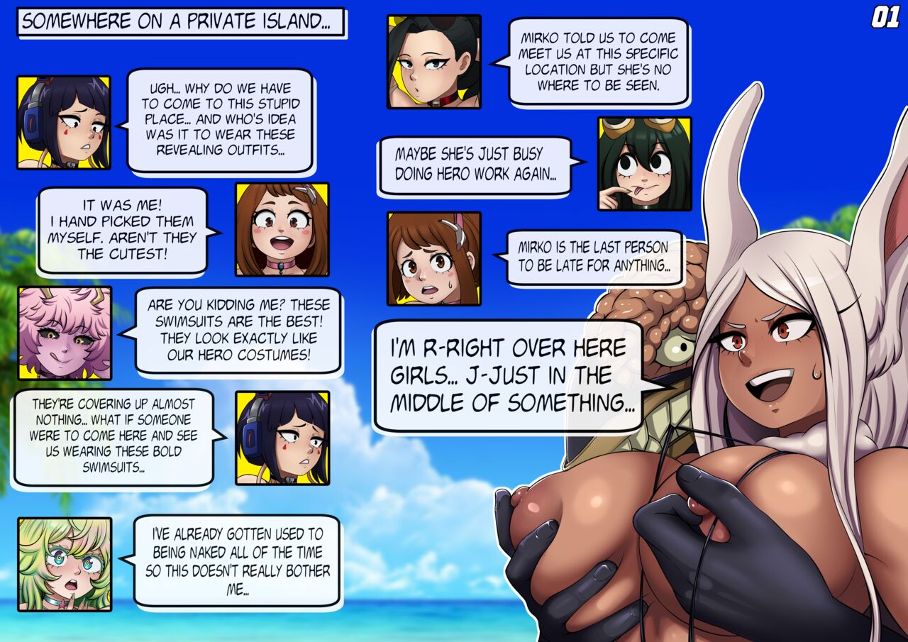 Class 1-A Girls ANALized at the Beach page 3 full