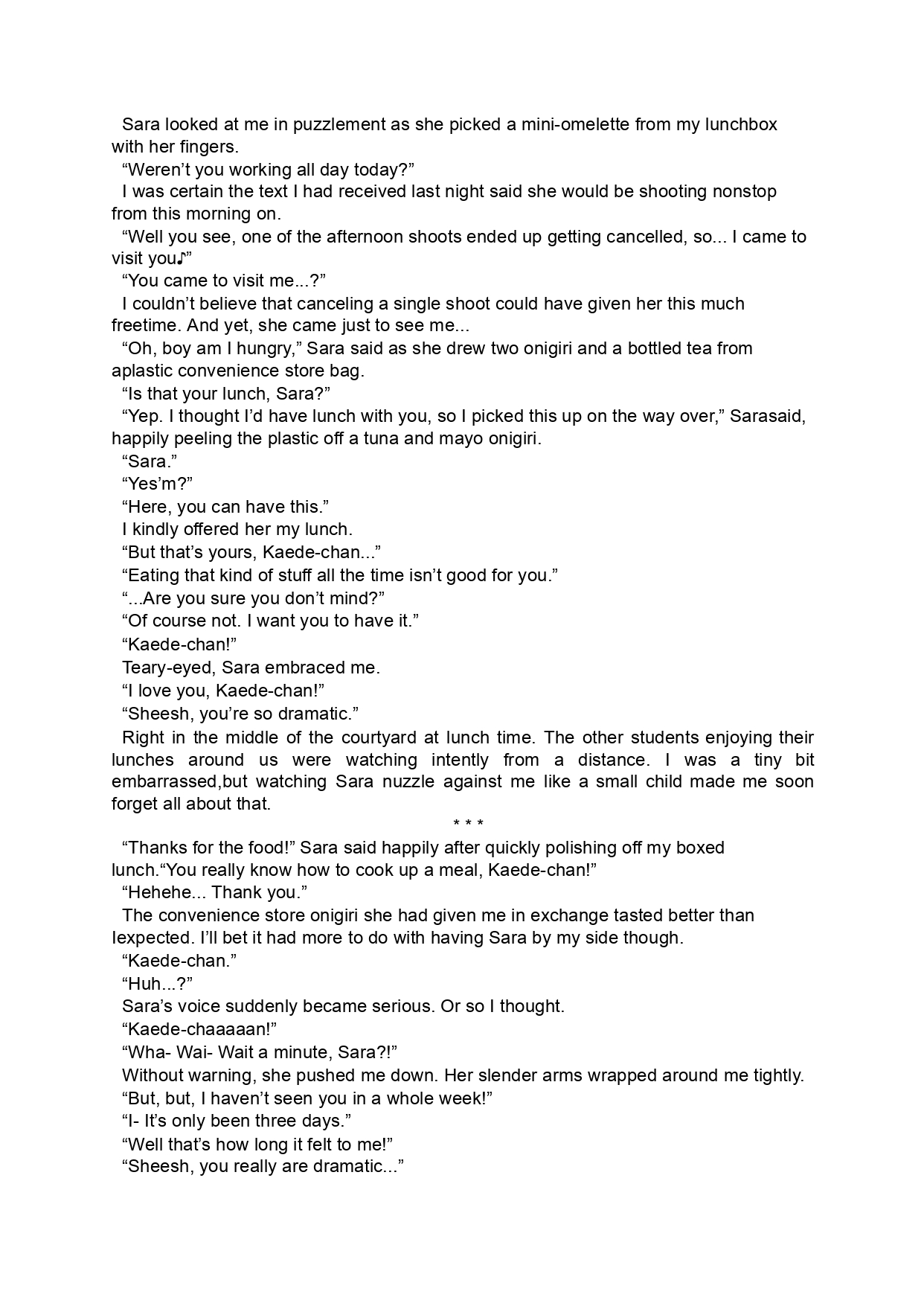 Sono Hanabira ni Kuchizuke o - Futari no Vacances | A Kiss For The Petals - Our Vacation Together page 7 full