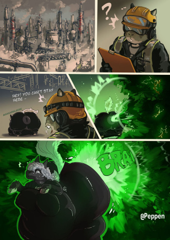 QueenButtsniff Hyperfart Commissioned Comic cover