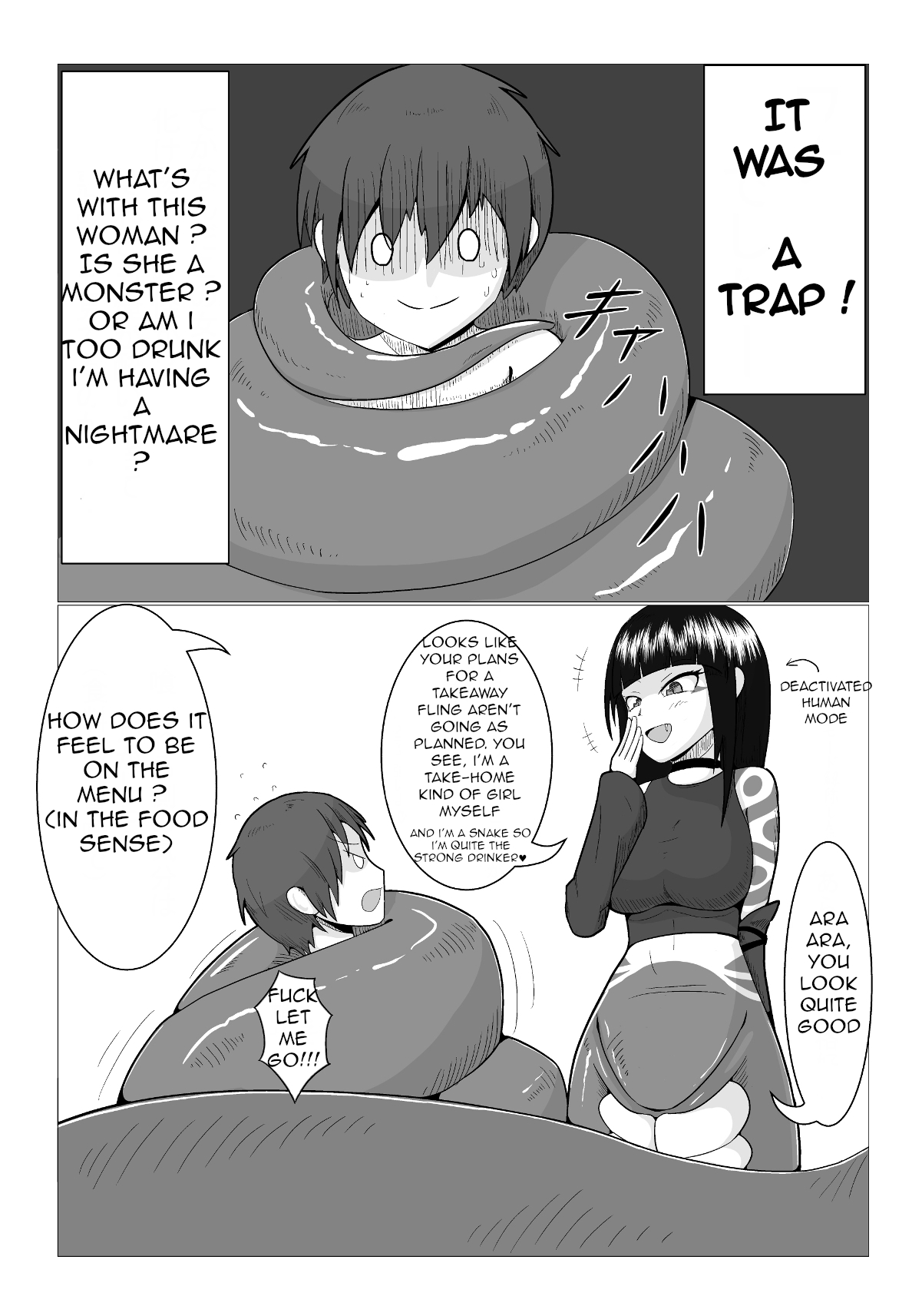 Nonde Nomarete | Drinking and eating page 4 full