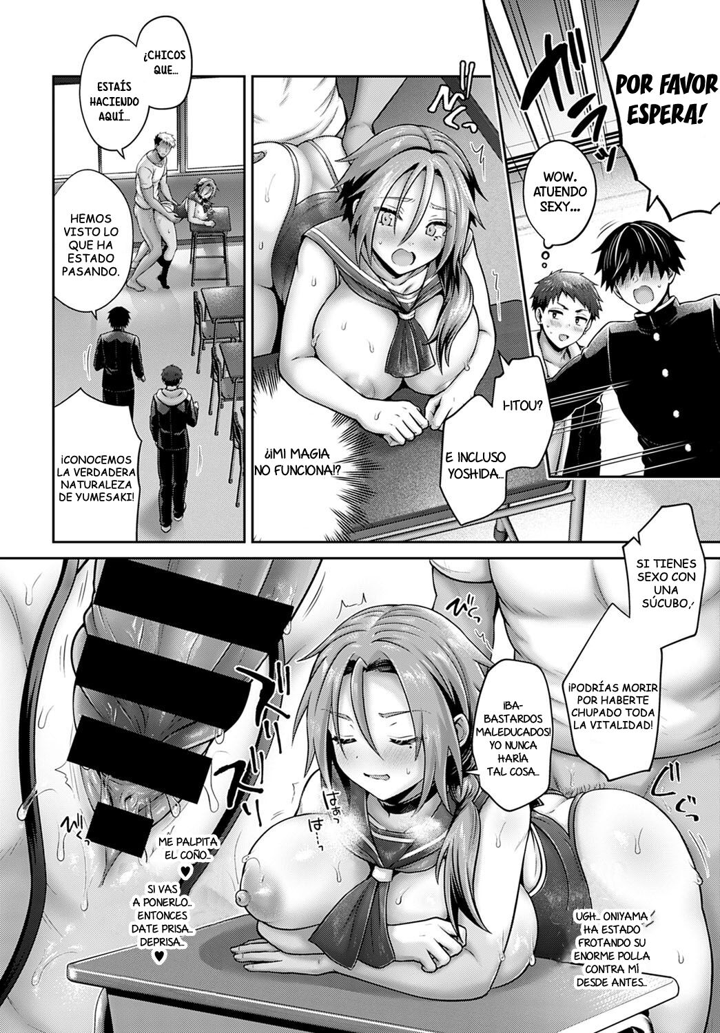Namaiki Inma no Seijijou ~Kouhen~ | Situación Sexual con una Insolente Sucubo - Parte 2 page 10 full