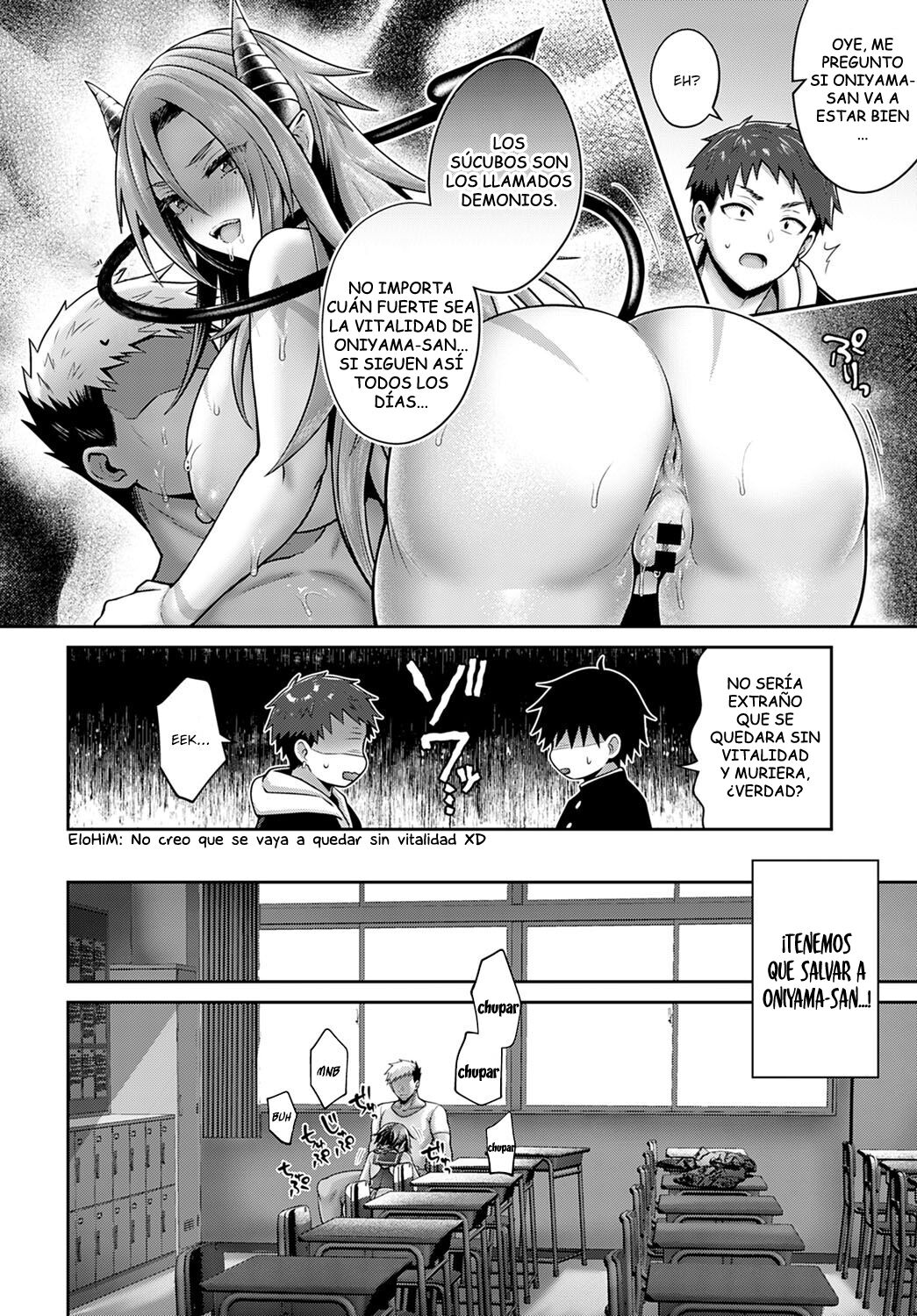 Namaiki Inma no Seijijou ~Kouhen~ | Situación Sexual con una Insolente Sucubo - Parte 2 page 6 full