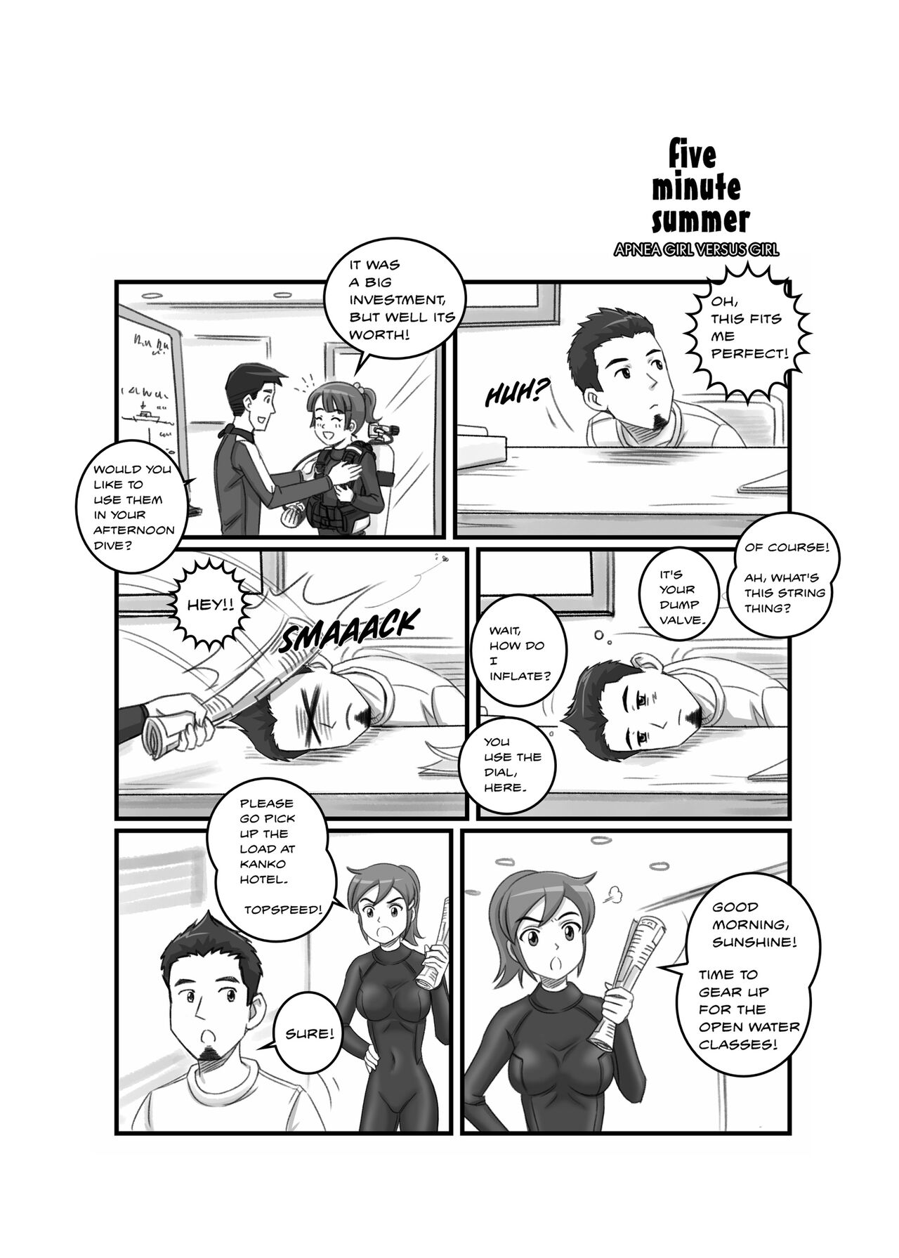 Apnea Girl Versus Girl page 9 full