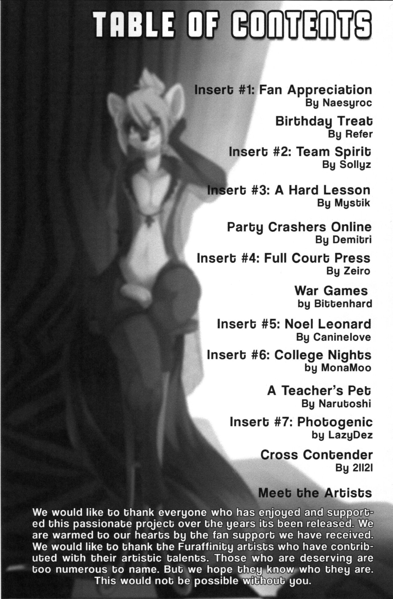 University Tails Volume 3 page 2 full