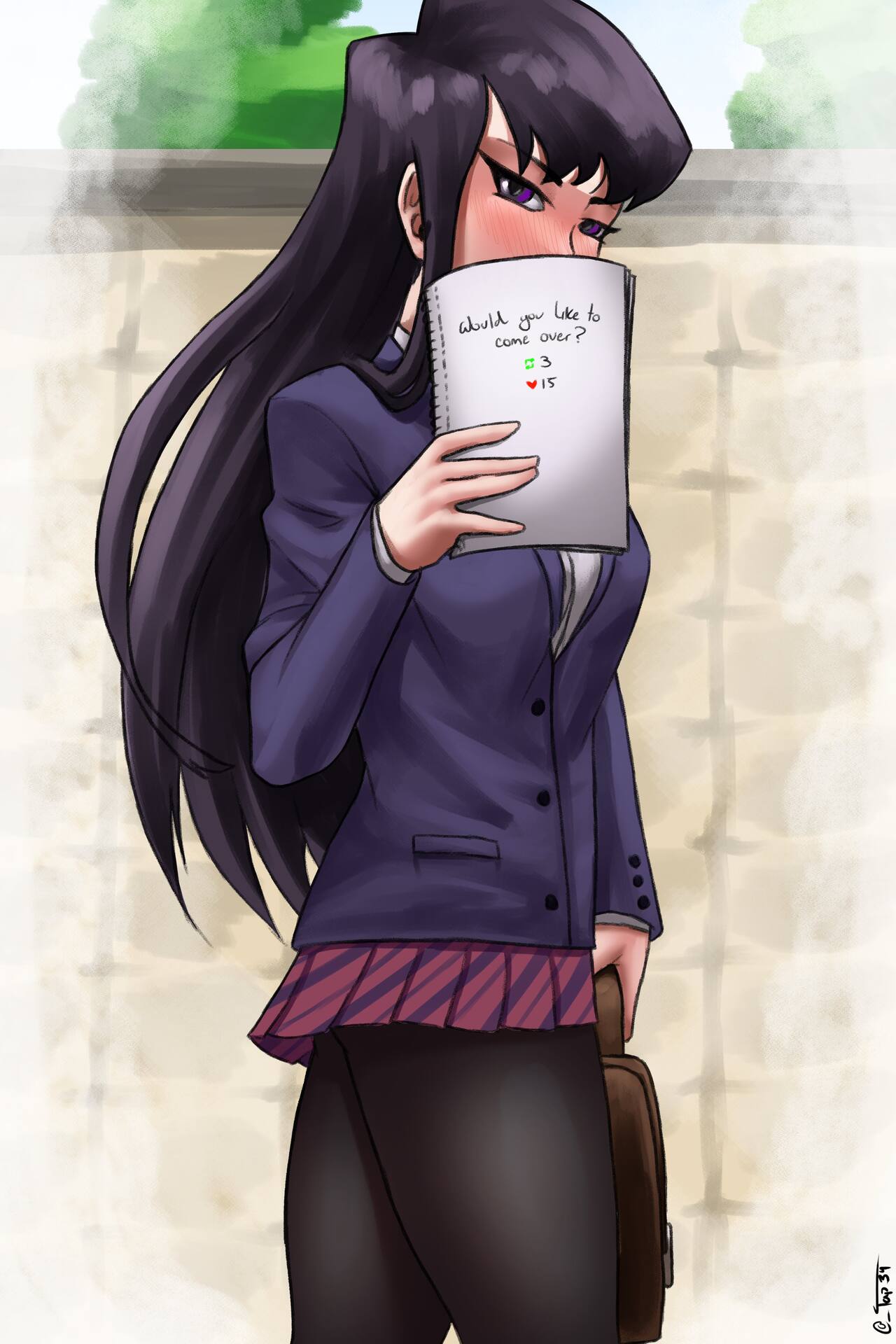 Komi-san page 4 full