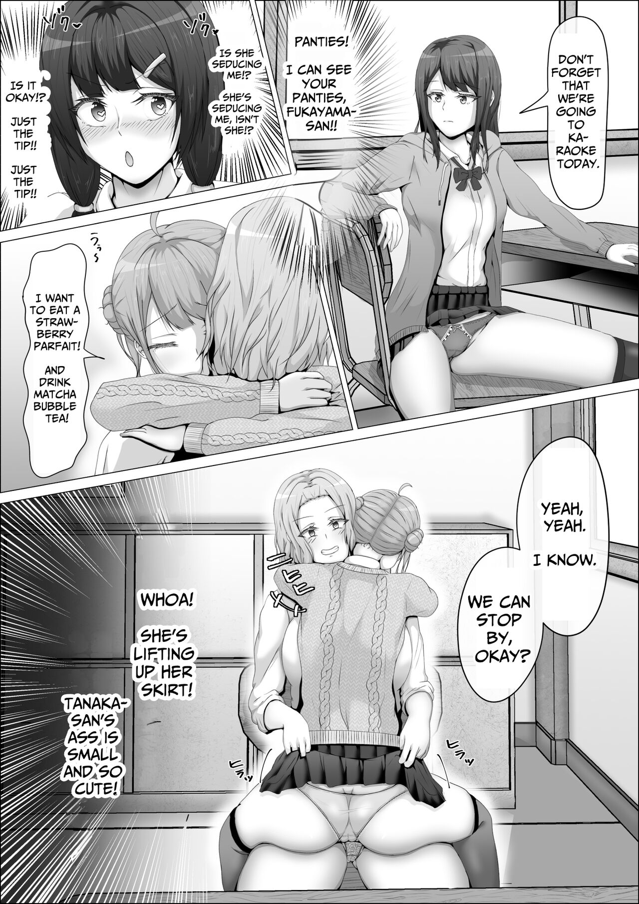 When The Gals In My Class Found Out That I Was A Futanari, They Started Freaking Out. #1 Nanami-chan Toilet Assault Fellatio Edition page 4 full