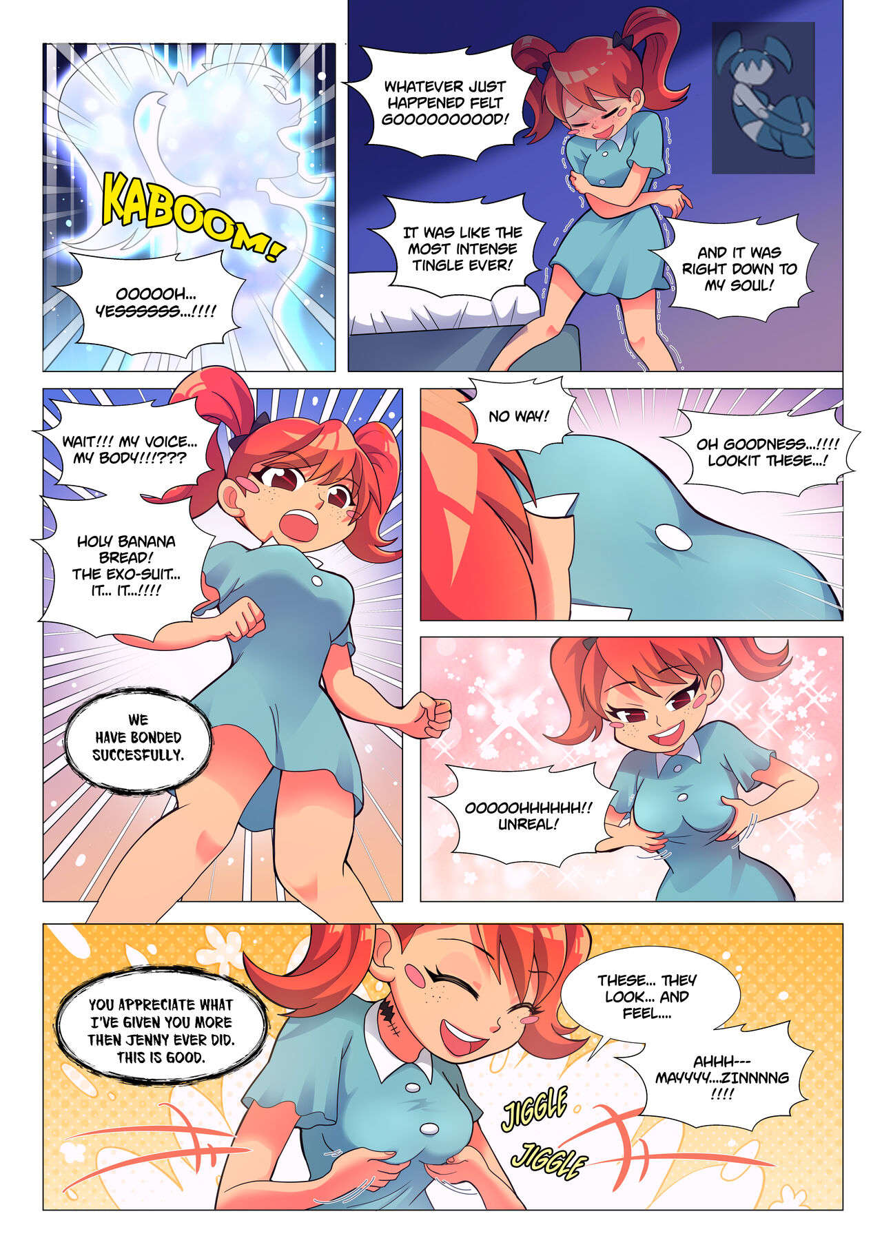 My Life As A Teenage Robot page 8 full