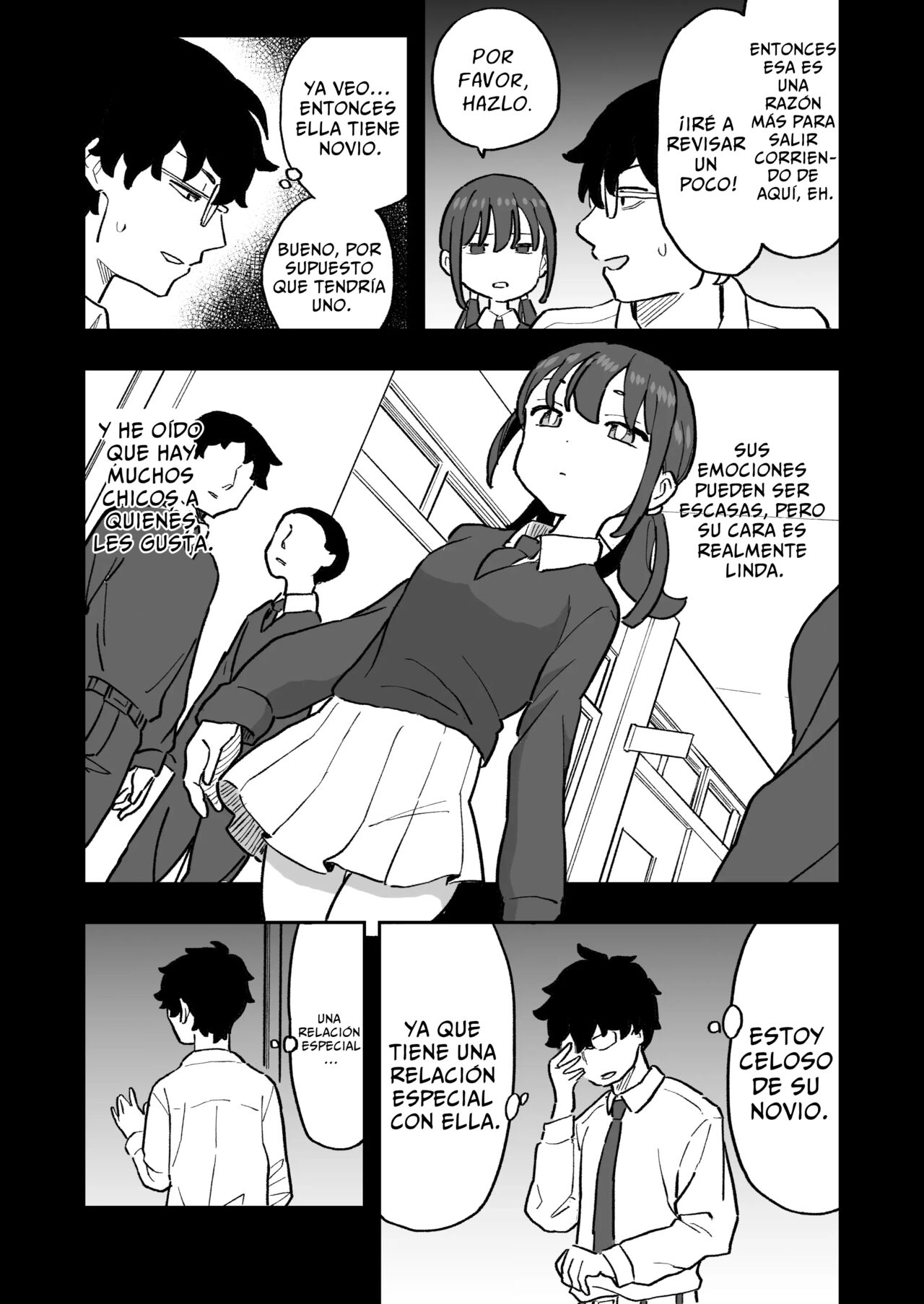 Buaisou na Kareshi Mochi no Oshiego to Eroi Koto Shinai to Derenai Heya ni Tojikomerareta Hanashi page 5 full