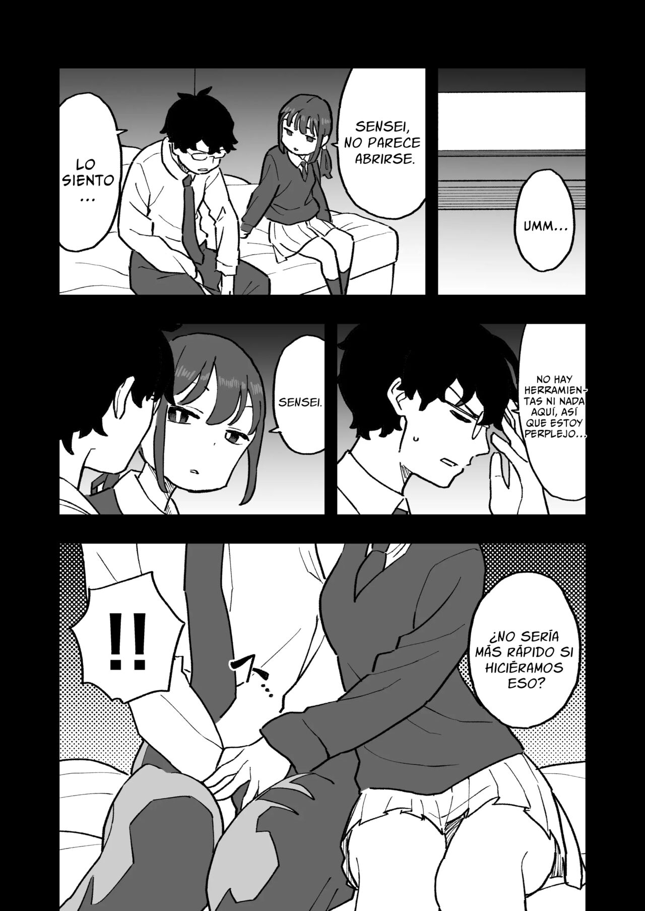 Buaisou na Kareshi Mochi no Oshiego to Eroi Koto Shinai to Derenai Heya ni Tojikomerareta Hanashi page 7 full