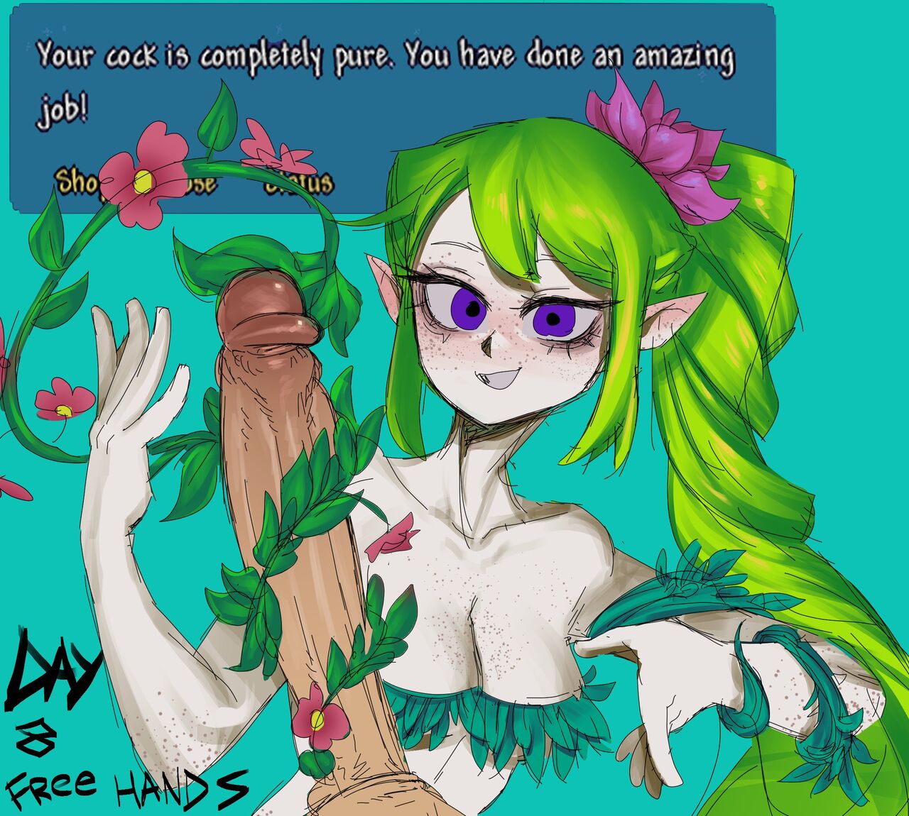 Lewdtober 2023 page 8 full