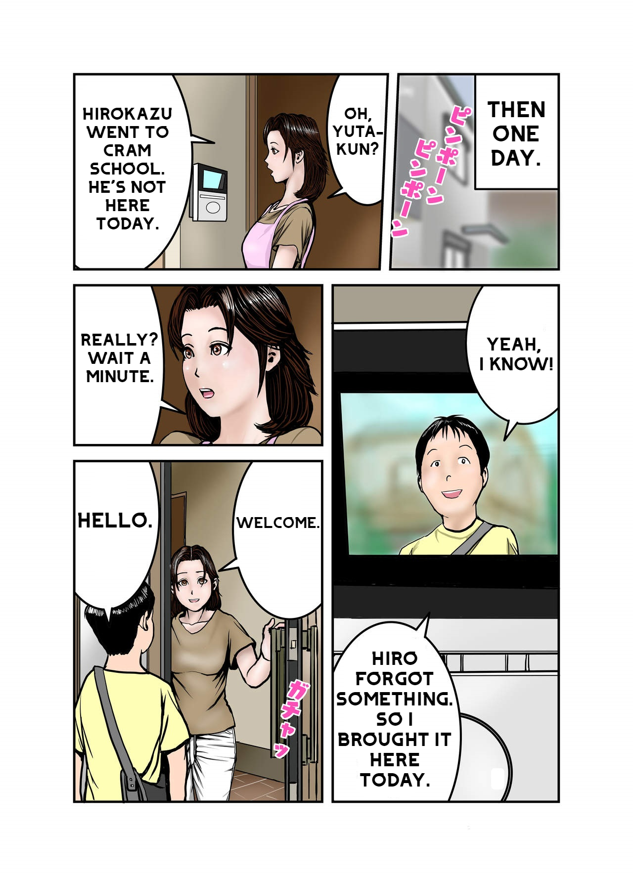 Hiro-kun Mama Is My Sex Slave 1 page 8 full
