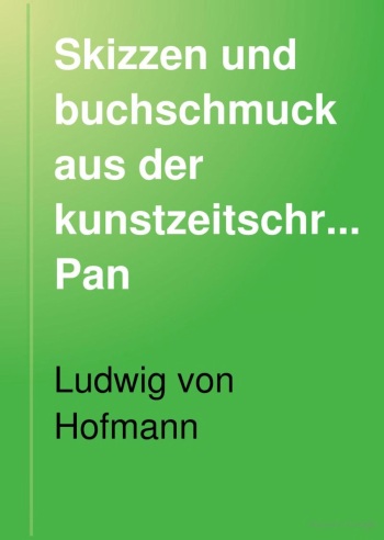 Skizzen und buchschmuck aus der kunstzeitschrift Pan cover