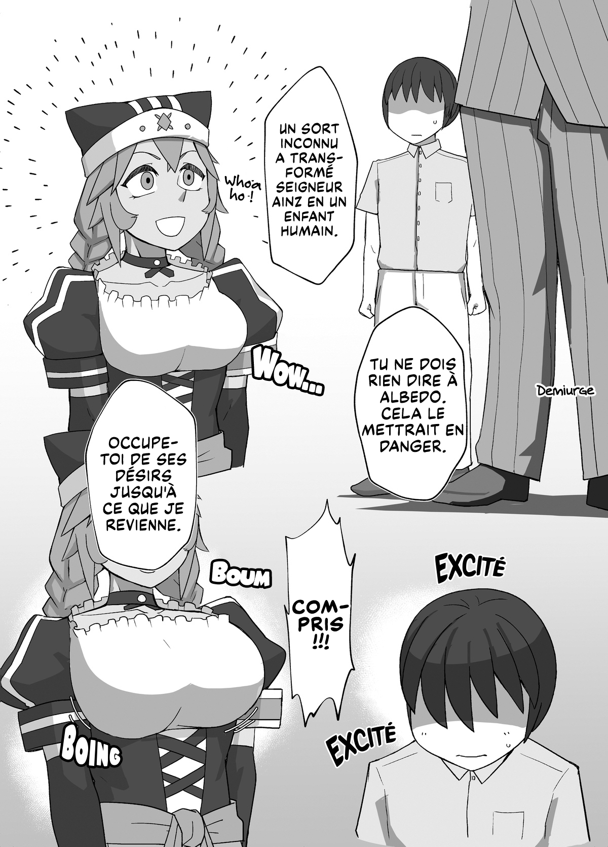Lupusregina no Ecchi na Yatsu 8 Pages | 8 pages obscènes de Lupusregina page 1 full