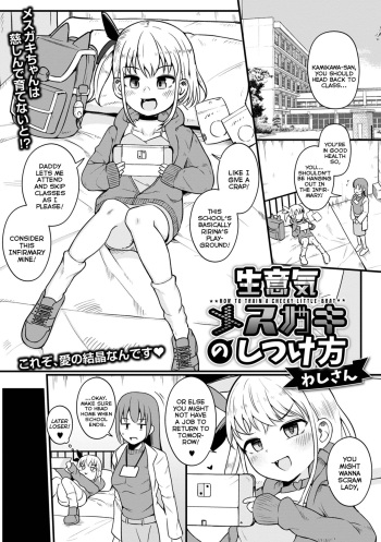 Namaiki Mesugaki no Shitsukekata | How to Train a Cheeky Little-Brat cover