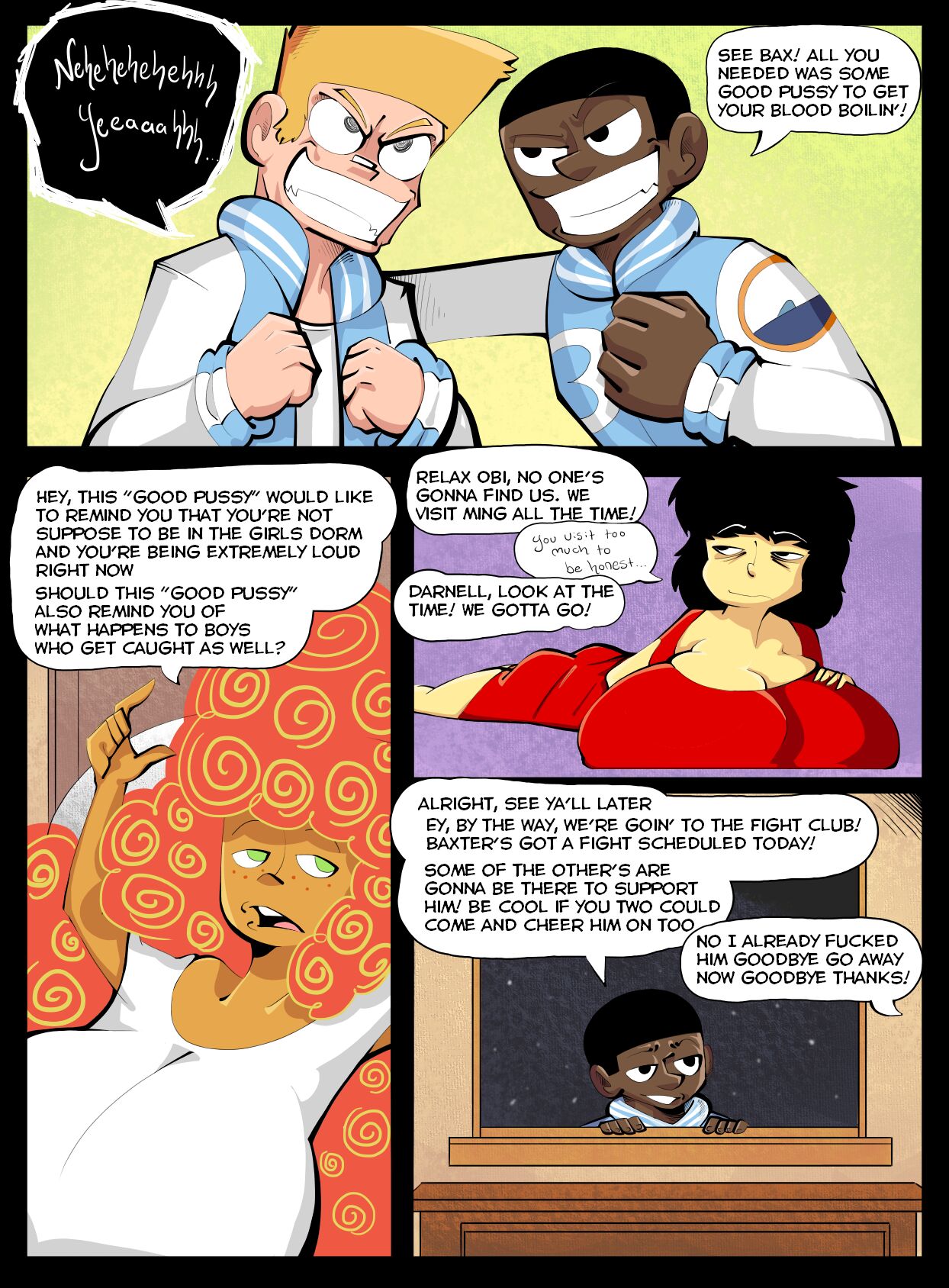 Meteor Creek: Fight Club page 7 full
