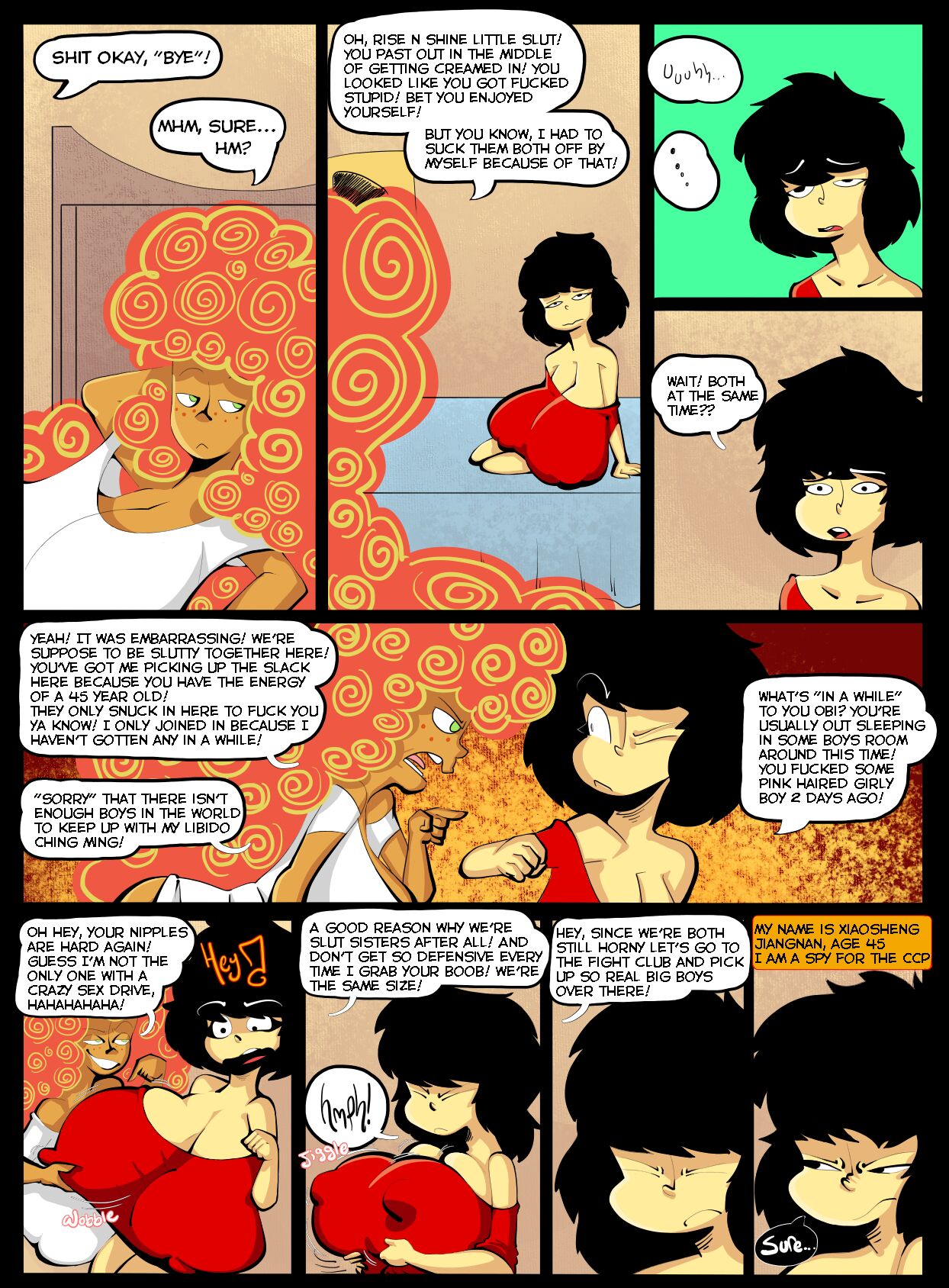 Meteor Creek: Fight Club page 8 full