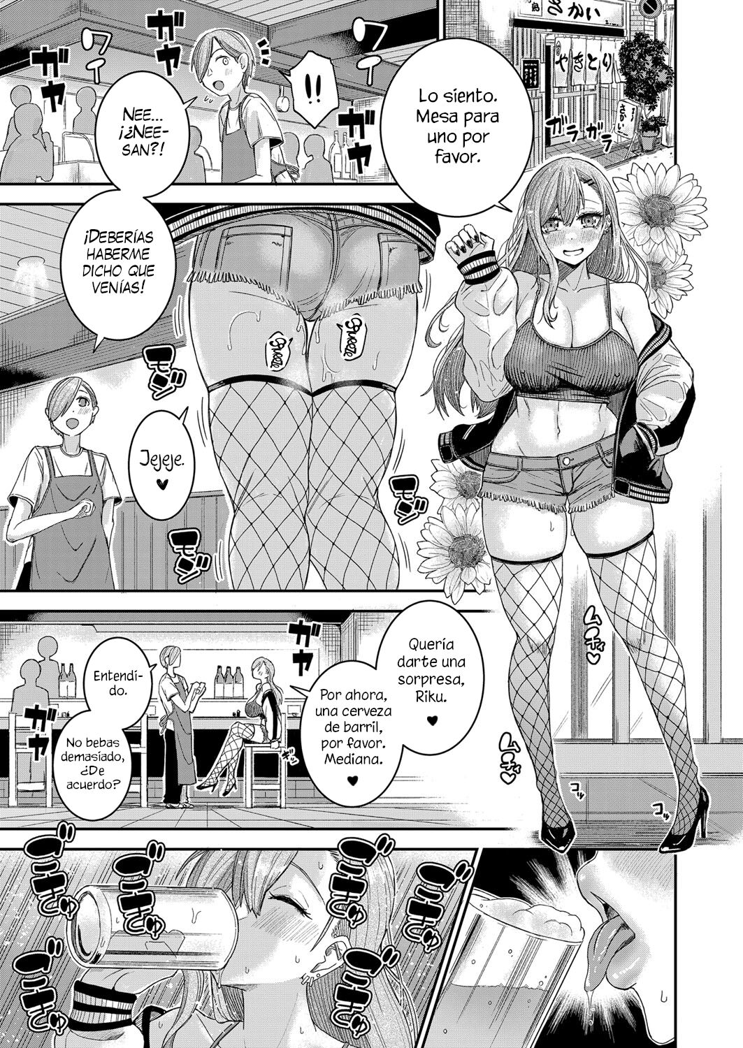 Nagachichi Ponkotsu Onee-chan wa Otouto to Pakoritai | La hermana mayor con las tetas caídas quiere follarse a su hermano pequeño. page 9 full