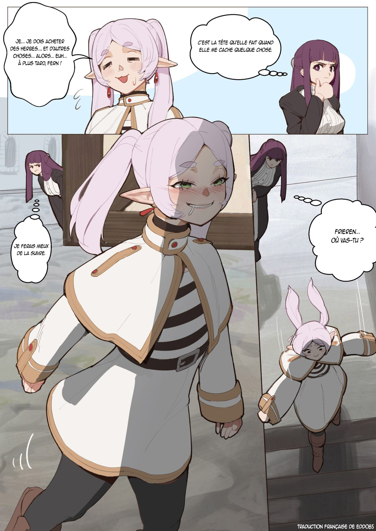 Frieren Buys Herbs page 1 full
