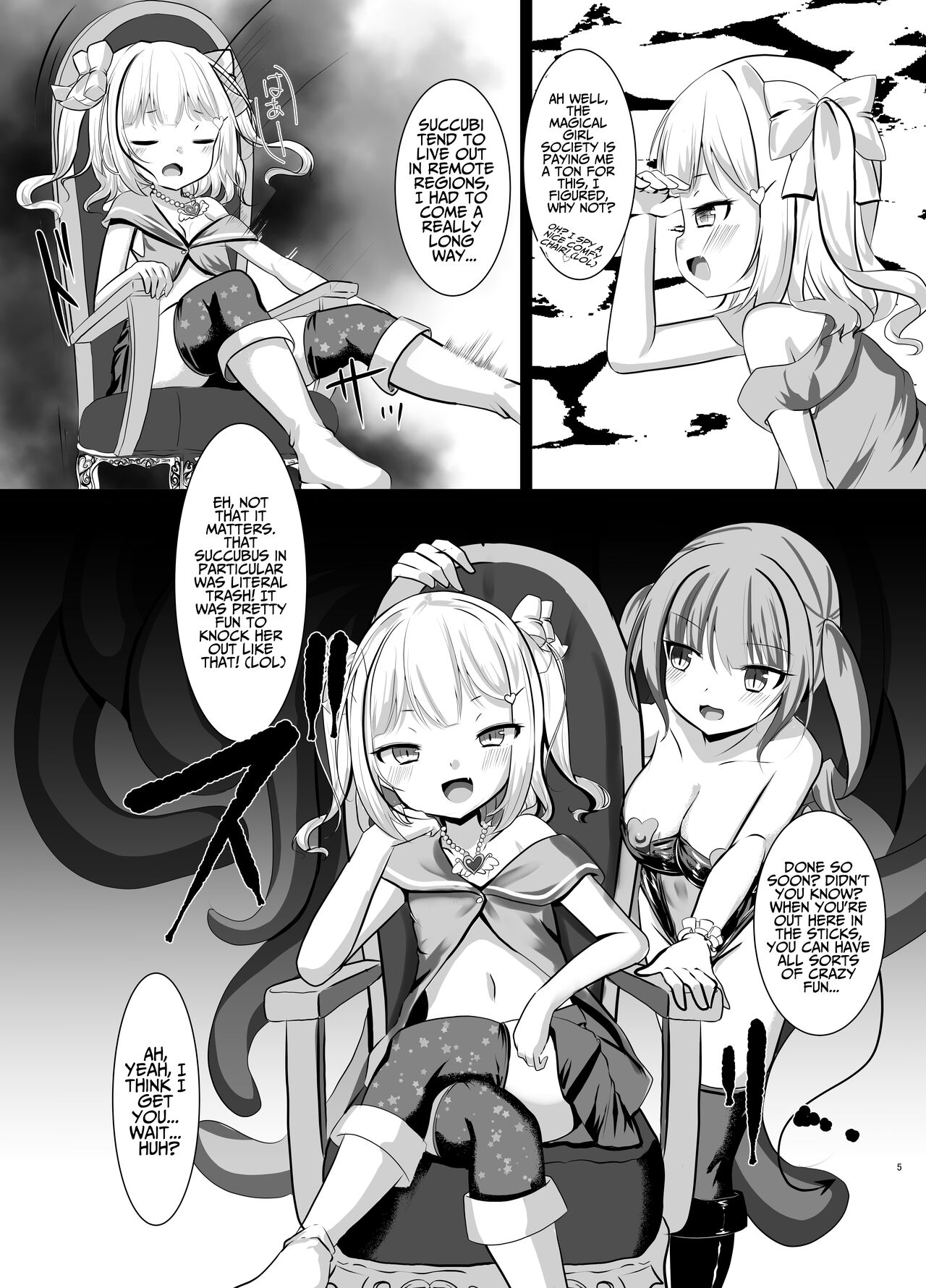 Mahou Shoujo Lumia - Namaiki Shoujo Sennou Dorei Ochi - | Magical Girl Lumina ~Converting &amp; Corrupting a Cocky Girl~ page 5 full