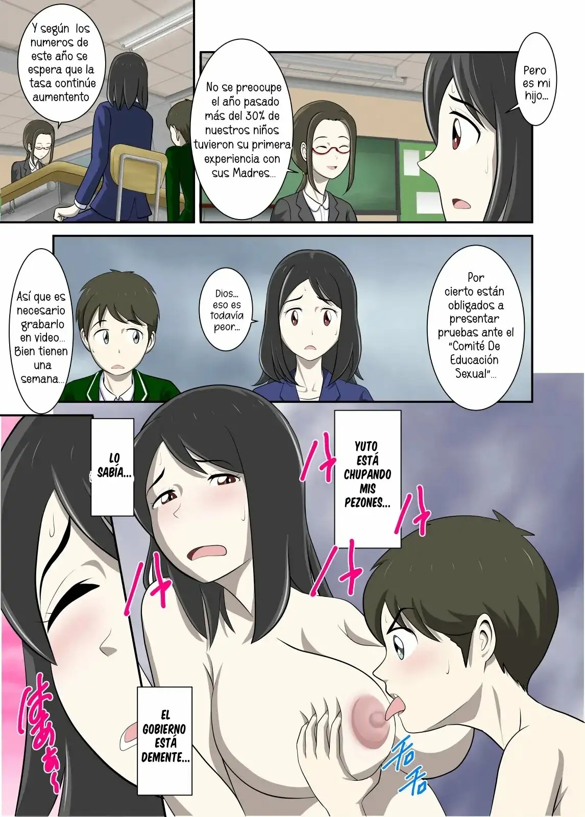 Toaru Jijou kara SEX Suru Hame ni Nari, Hontou ni Hamechatta Toaru Oyako no Ohanashi. | La Ley Obligó a una Madre a Mantener una Relacion Incestuosa page 10 full
