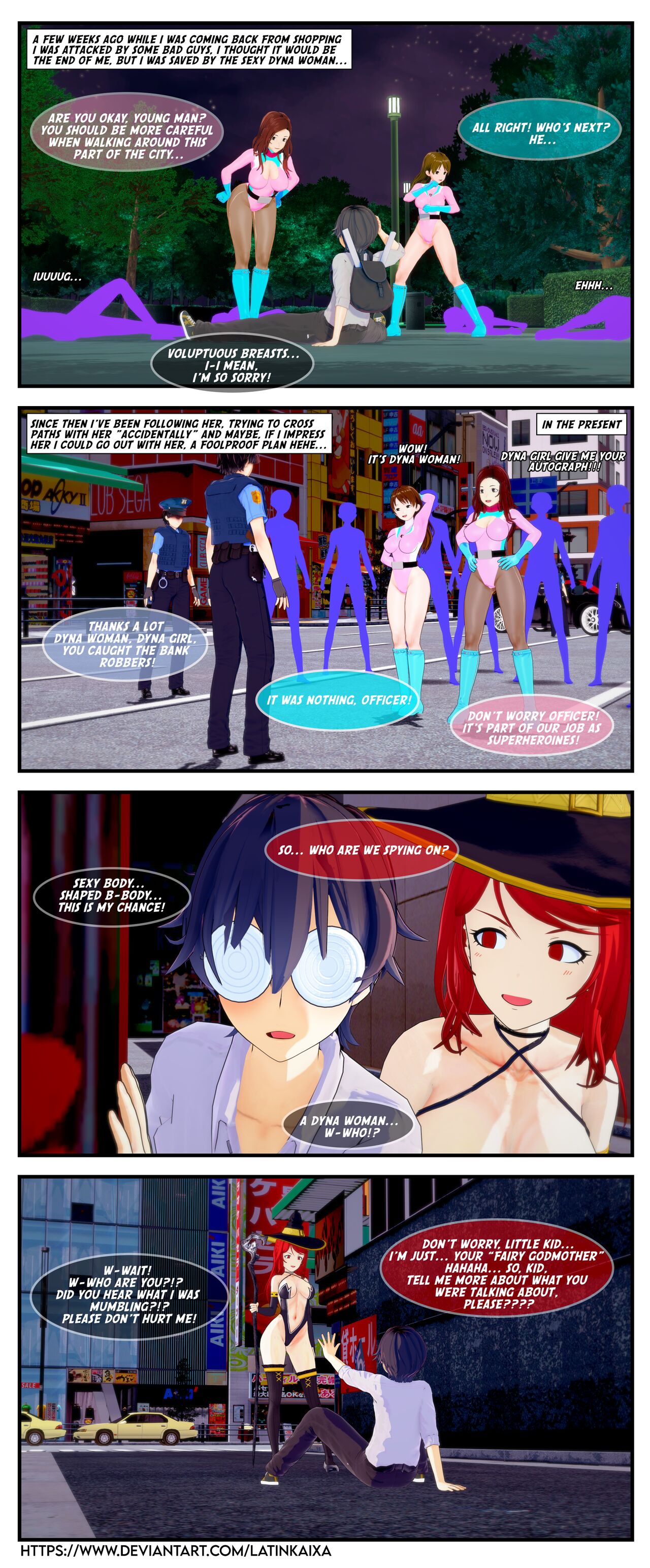 Dyna woman &amp; Dyna girl page 3 full
