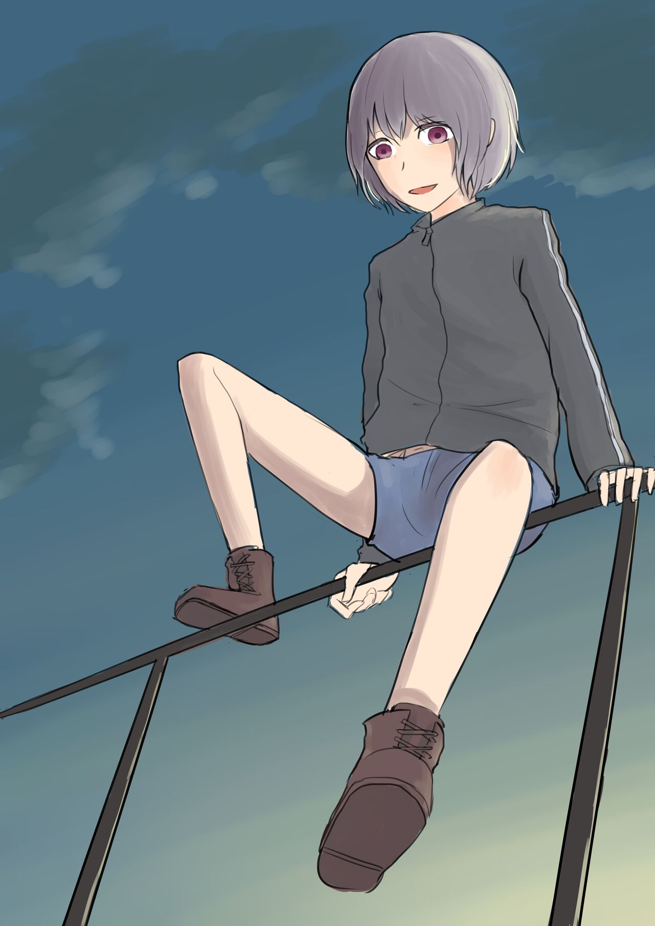 Mikage-san no Roshutsu Nichijou "Shirobana to Kaiko"  Illust Shuu  2 page 4 full
