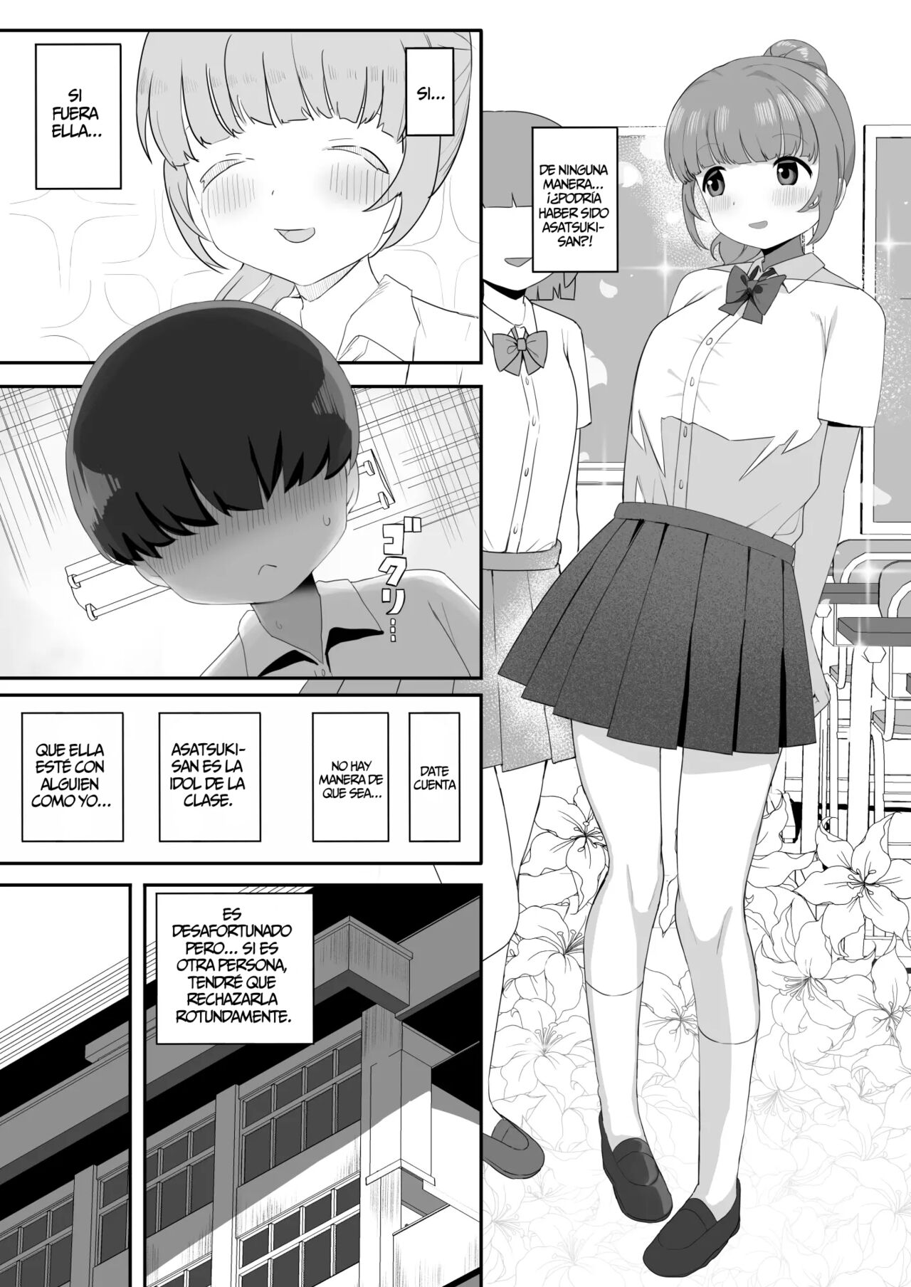 Jimi na Classmate Sannin ni Osowarete Shiboritsukusareru page 4 full