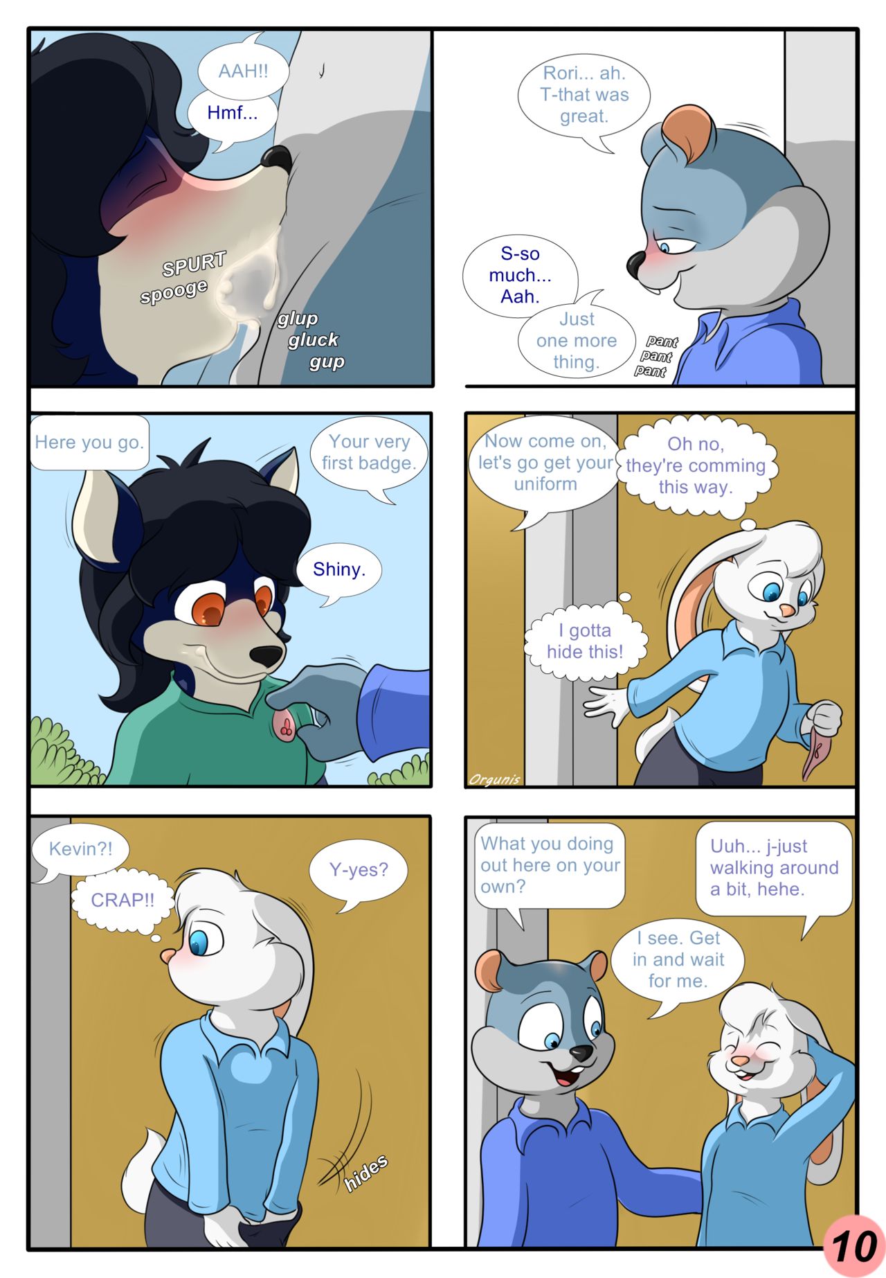 Summer Camp Antics page 10 full