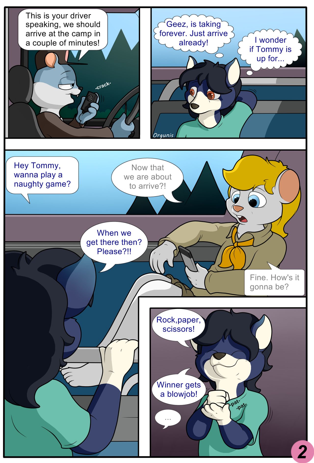 Summer Camp Antics page 2 full