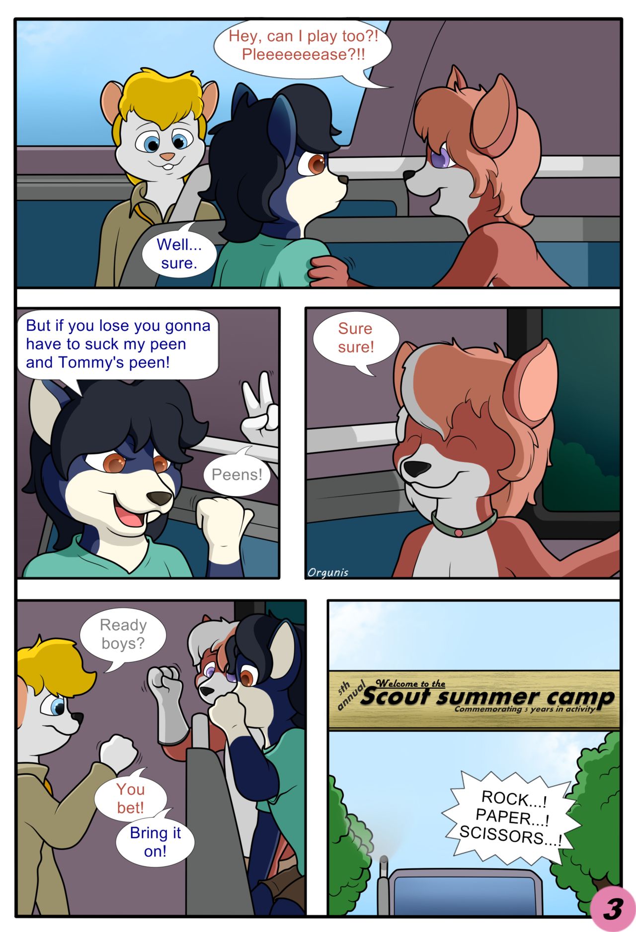 Summer Camp Antics page 3 full