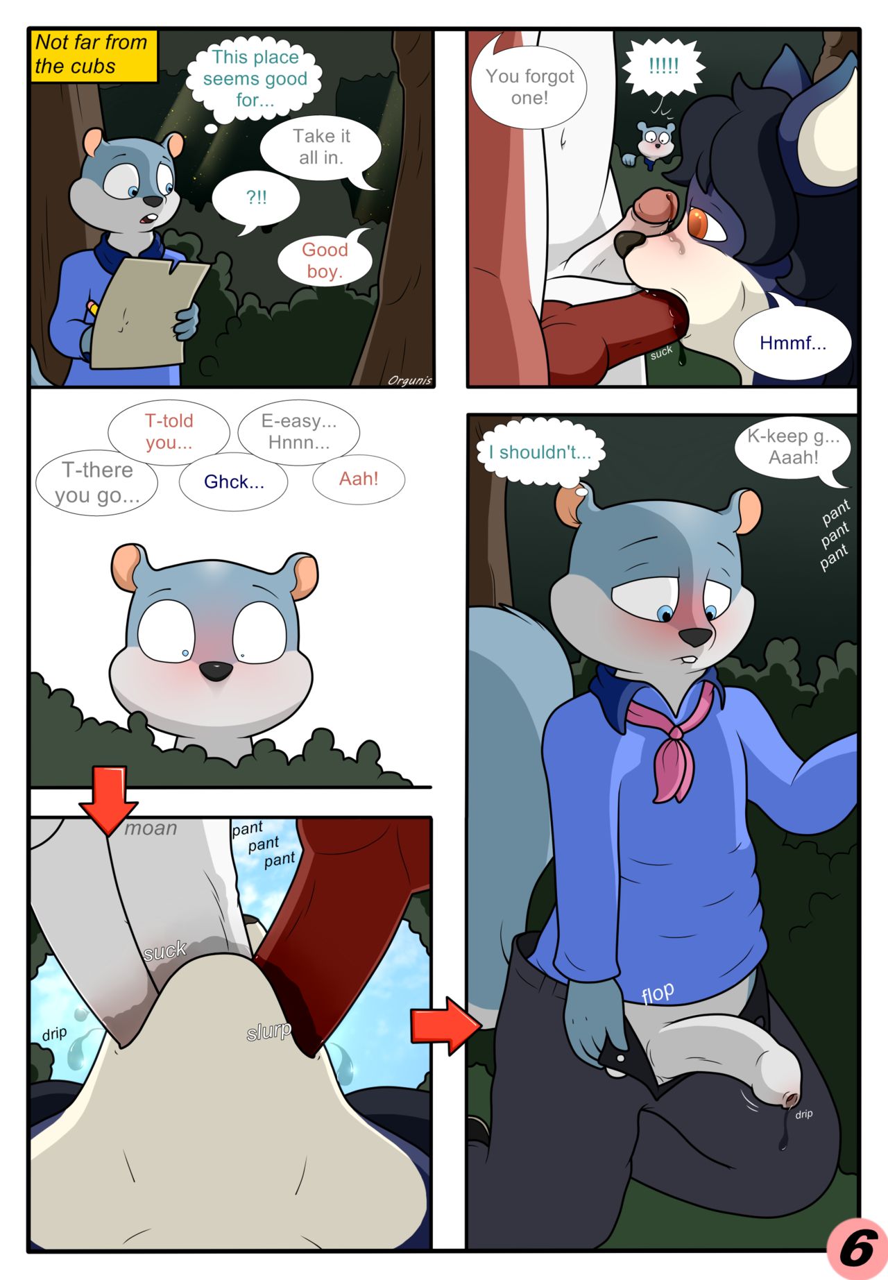 Summer Camp Antics page 6 full