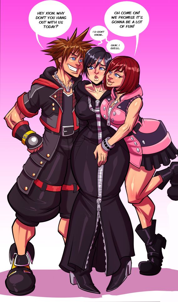 Threesome page 1 full