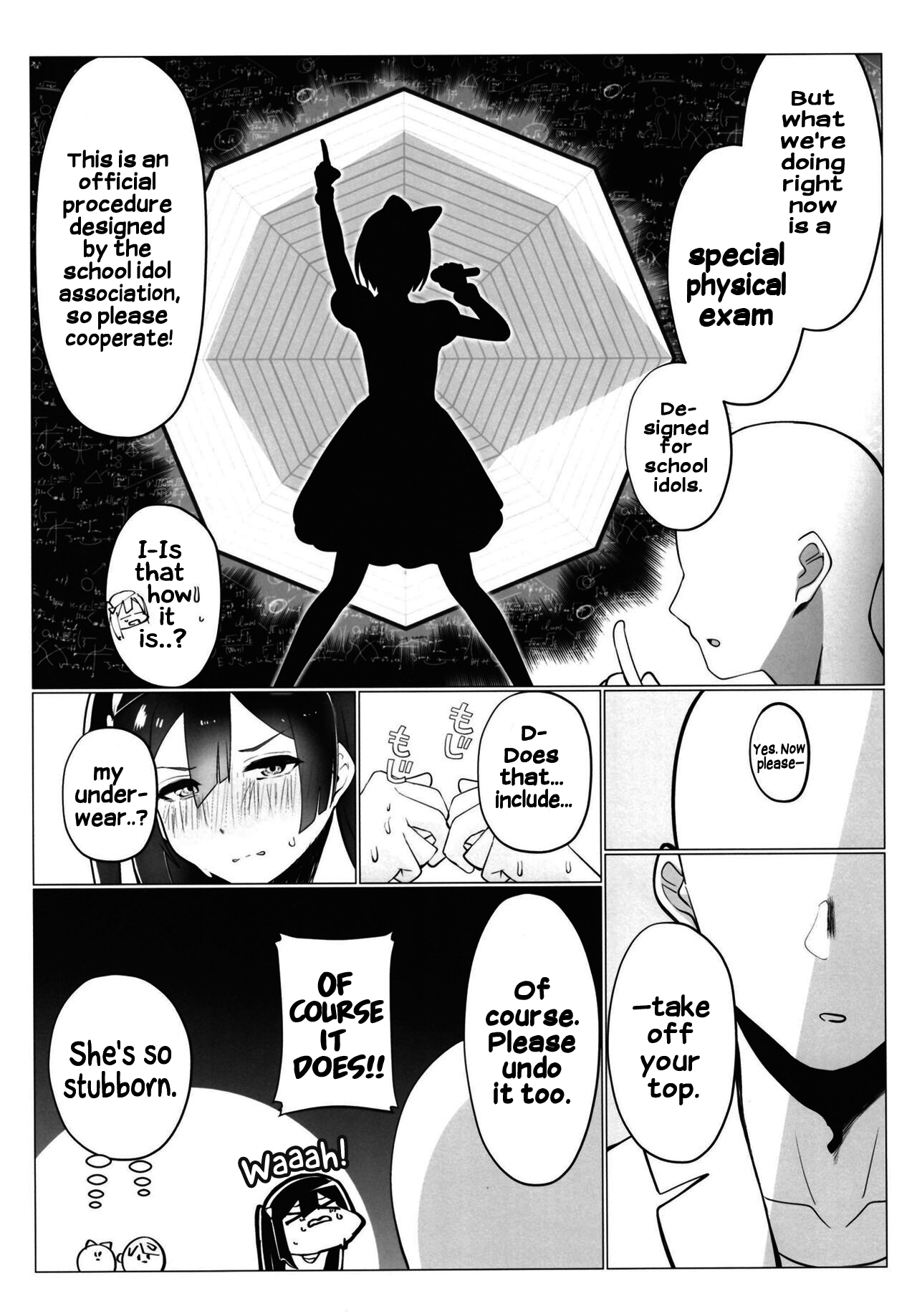 School Idol no Tokubetsu Shintai Sokutei AZUNA page 10 full
