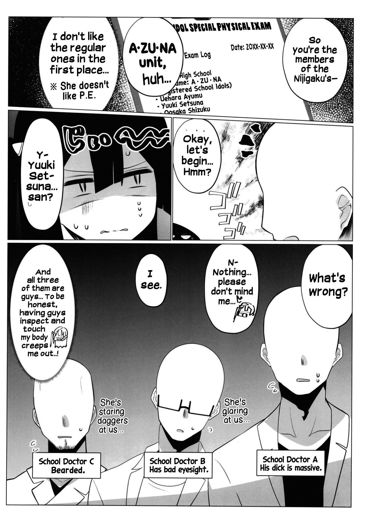School Idol no Tokubetsu Shintai Sokutei AZUNA page 7 full
