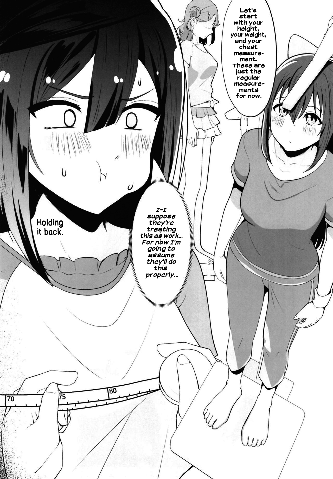 School Idol no Tokubetsu Shintai Sokutei AZUNA page 8 full