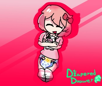 Diapered Drawer Collection cover